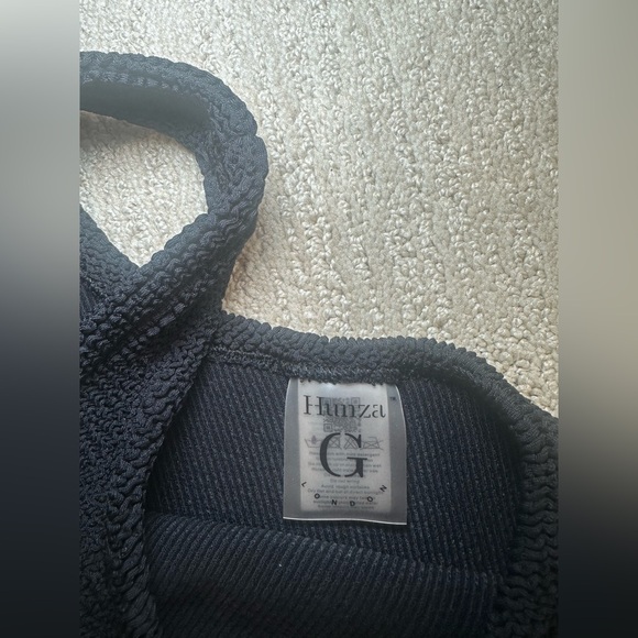 Hunza G Nancy One Piece in Black - Picture 9 of 10